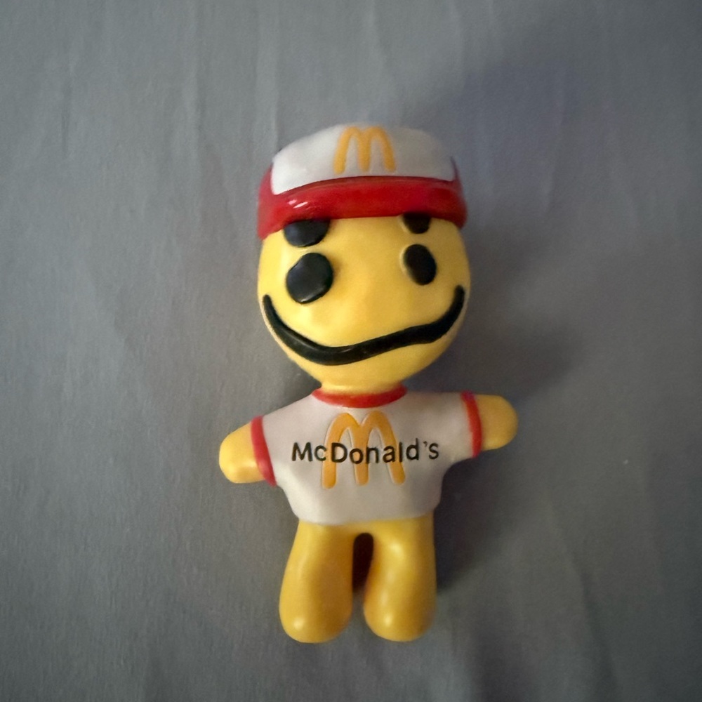 McDonald's Yellow and Red Action Figure Playset